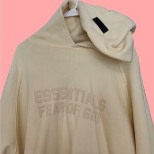 Essentials Fear of God Yellow Hoodie